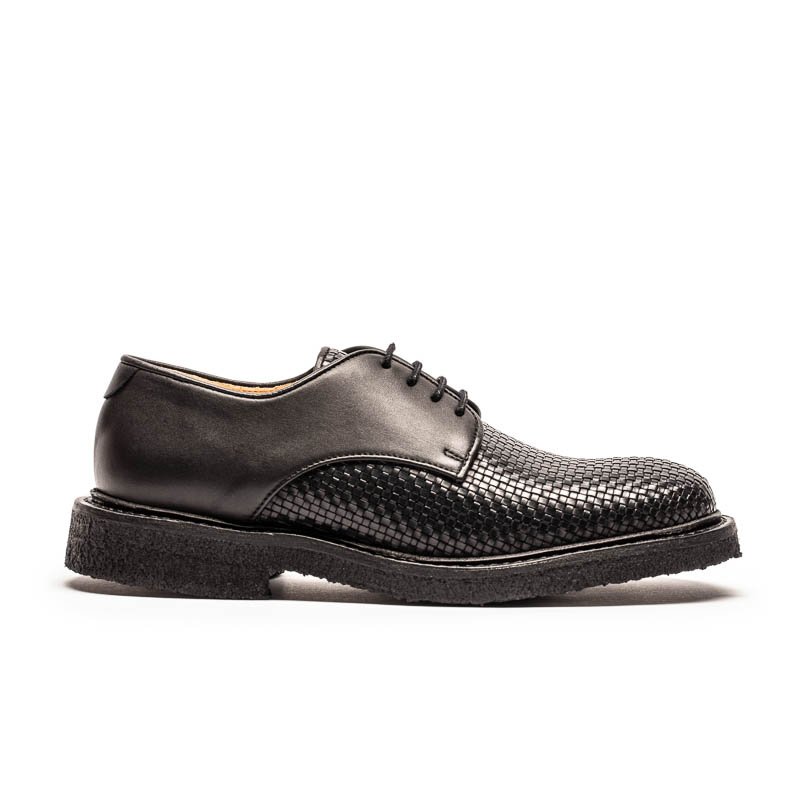 Tracey Neuls PABLO Sugiban Mens | Woven Leather Derby