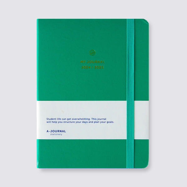 A-Journal Academic A5 Diary 2024-2025 – Emerald Green