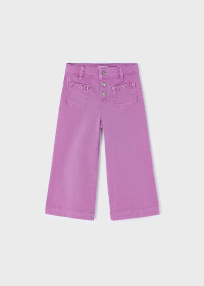 Mayoral Wide Fit Trousers- Pink