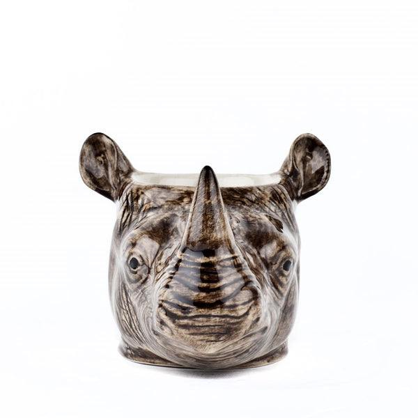 Quail Ceramics Rhino Face Egg Cup