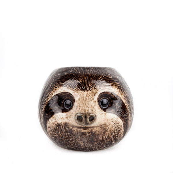 Quail Ceramics Sloth Face Egg Cup