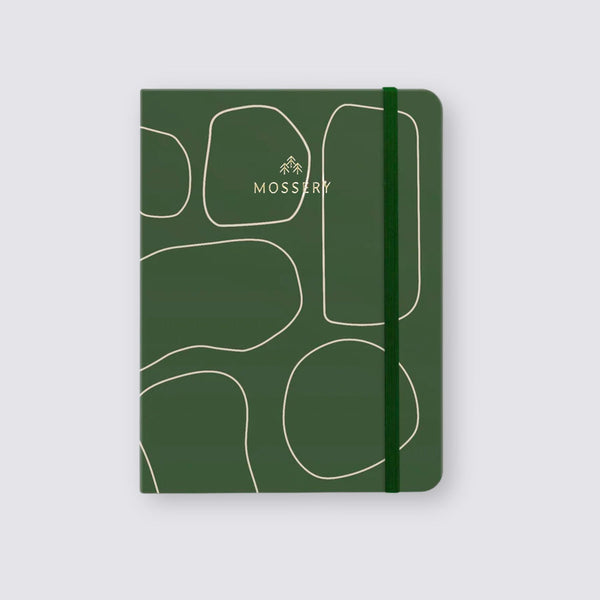  Mossery 2024 Refillable Dated Diary - Jade