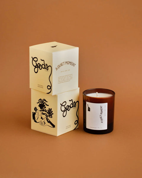 Our Lovely Goods Goods: A Quiet Moment - Green Tea, Jasmine & Amber Candle