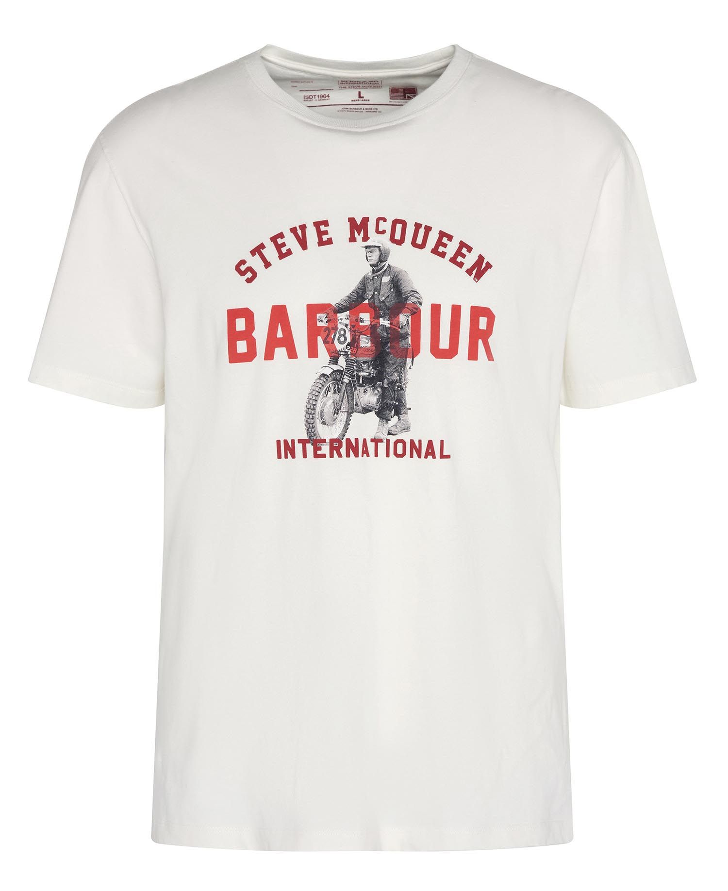 Barbour Speedway T-Shirt Whisper White