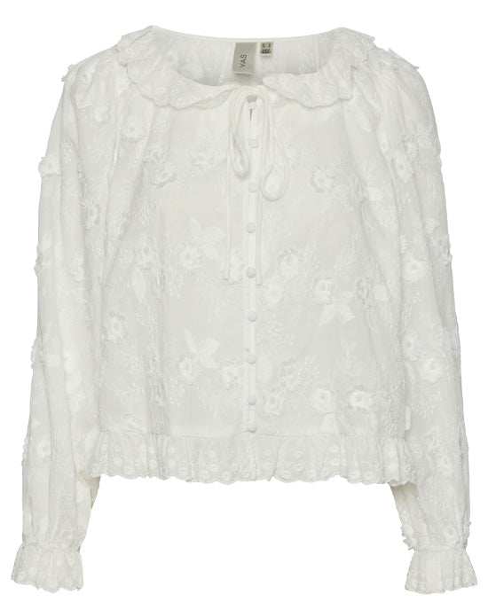 Y.A.S Florella Shirt Star White