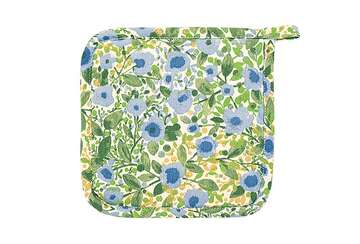 Waltons of Yorkshire Blue And Green Floral Pot Holder