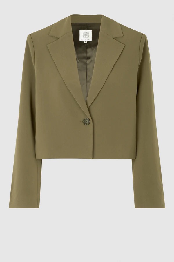 Second Female Evie Cropped Blazer | Canteen