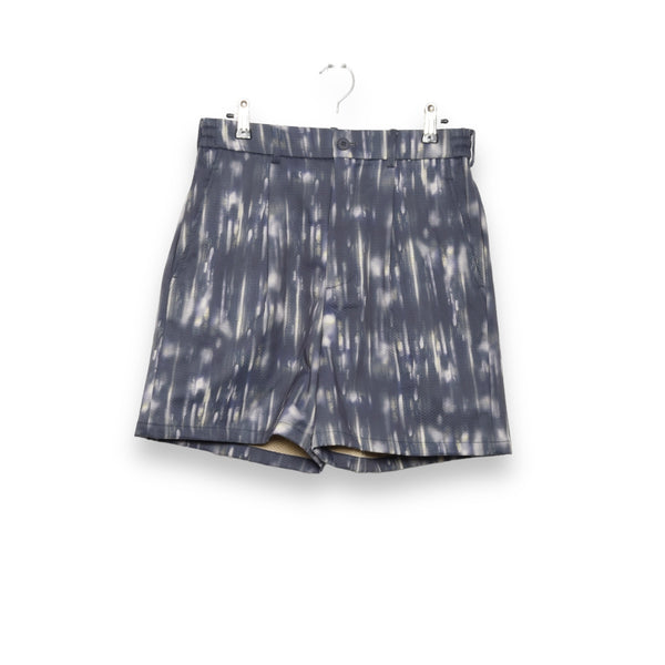 Welter Shelter Pleated Shorts Printed Navy