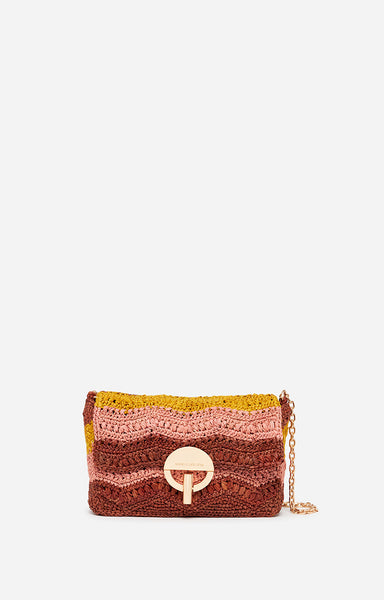 Vanessa Bruno Nano Moon Multi-coloured Raffia Bag