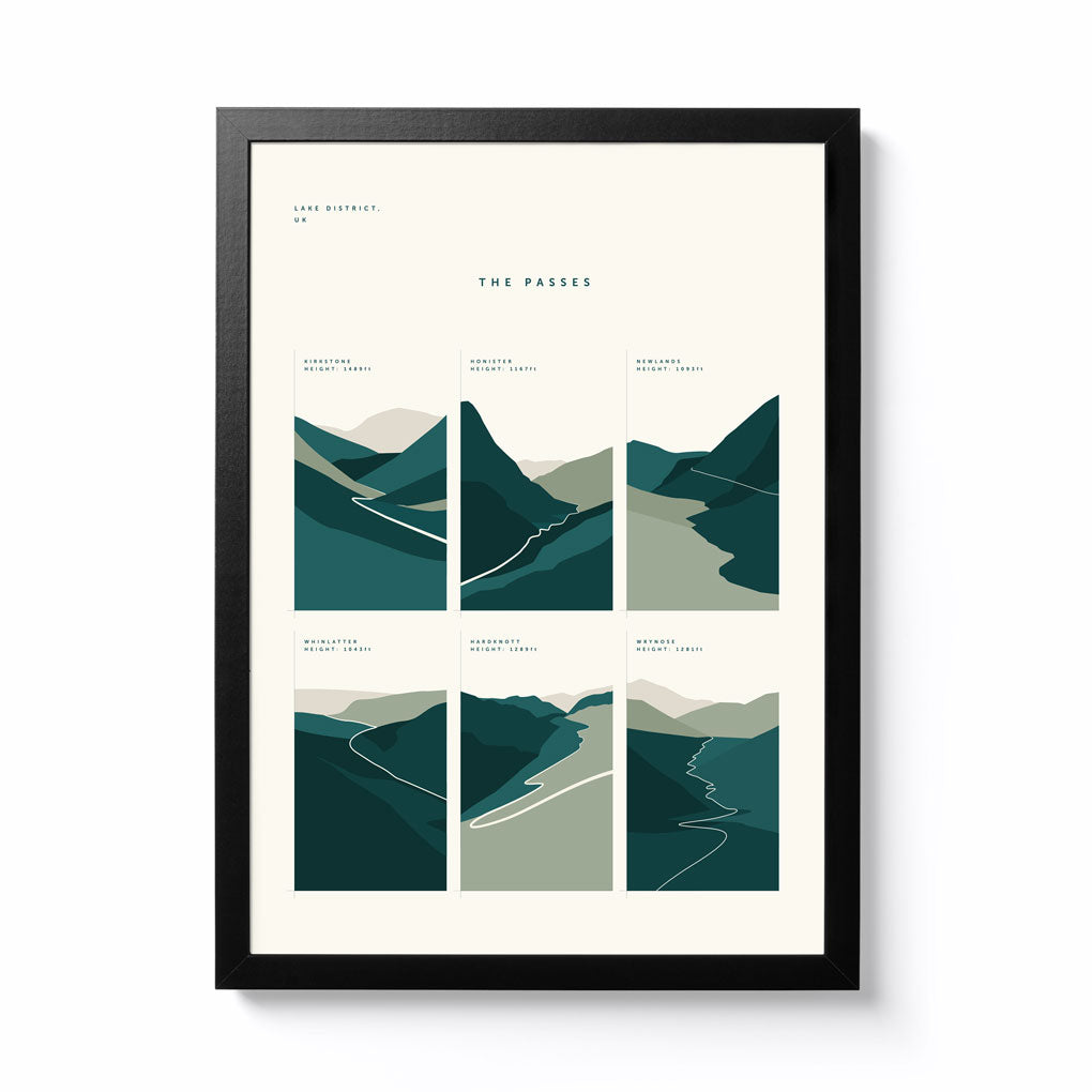 The Wild Kind The Passes A3 Framed Print