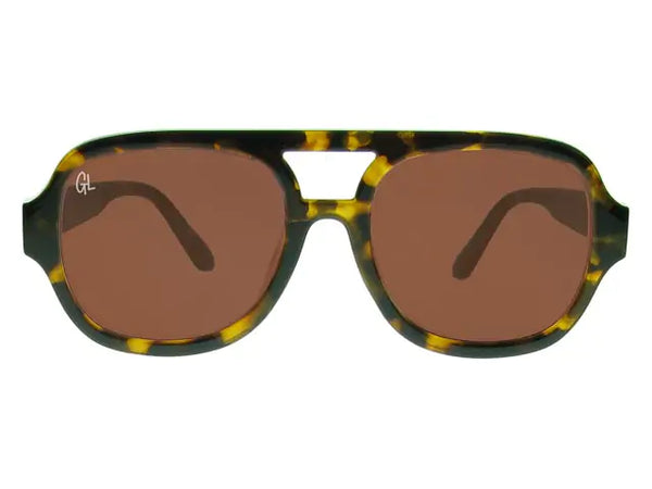 Goodlookers Sunglasses Polarised 'mcqueen' Tortoiseshell