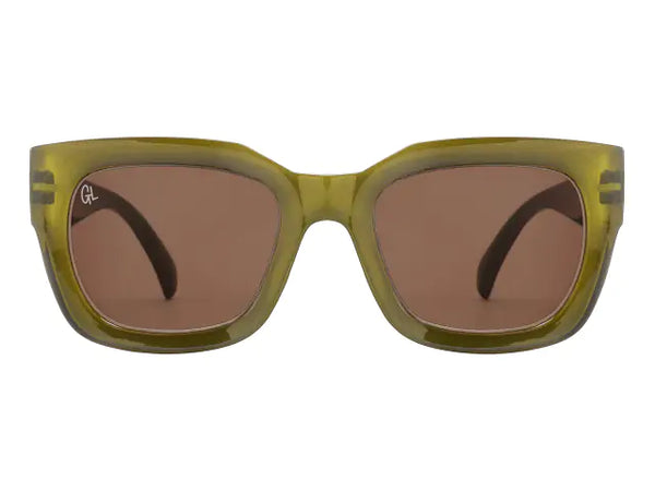 Goodlookers Sunglasses Polarised 'jordan' Olive