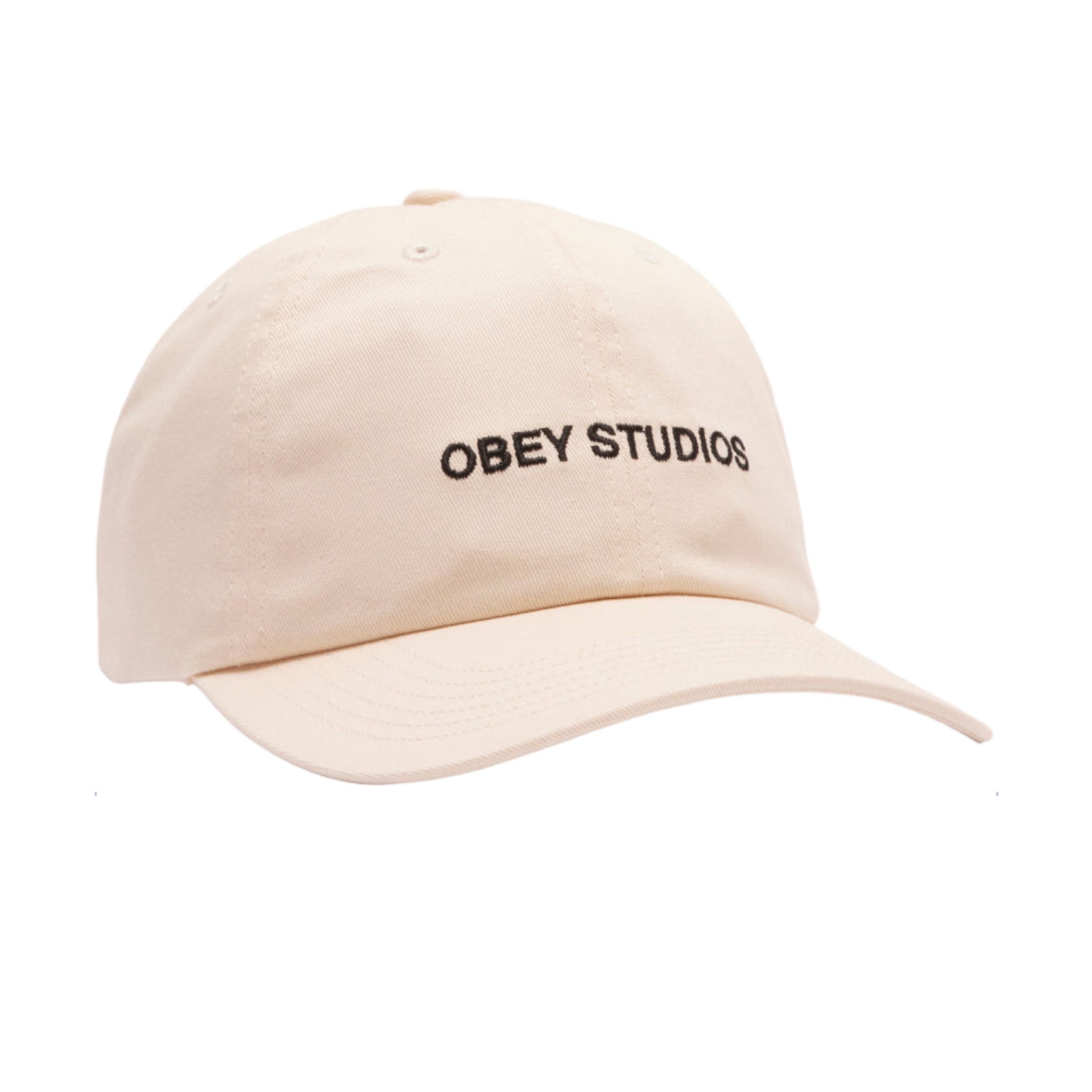 OBEY Studios Strap Back Hat (Unbleached)