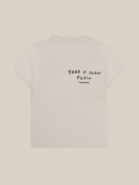 Organic Zoo Take It Slow. Flow. Women's Boxy T-shirt