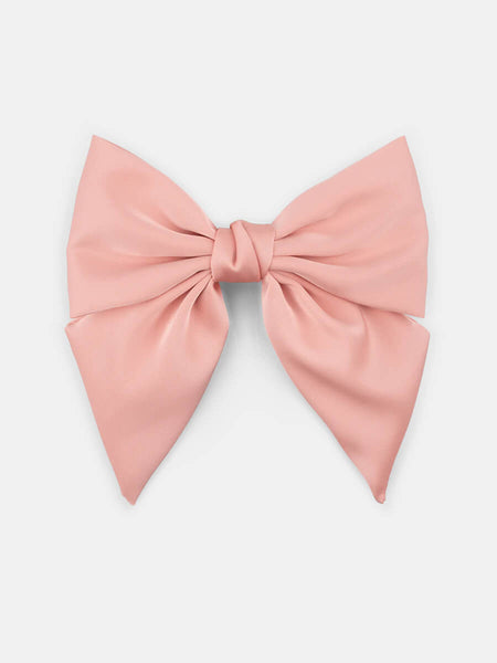 Sui Ava Smooth Bow - Dusty Rose
