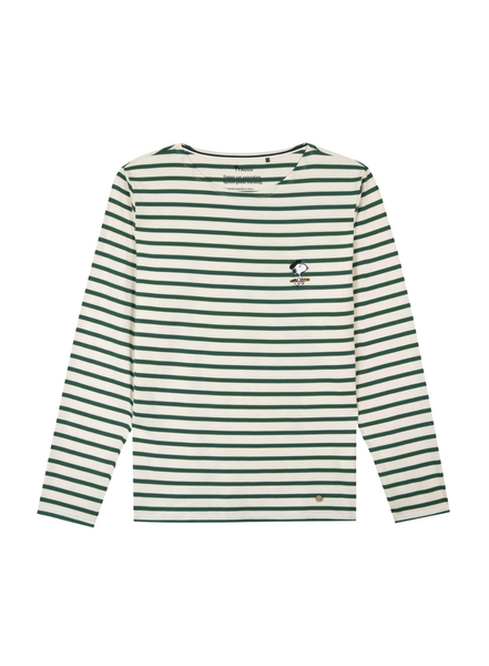 Faguo Aubrac Cotton T-shirt In Green From