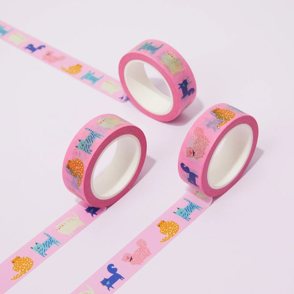 Rumble Cards Cute Cats Washi Tape