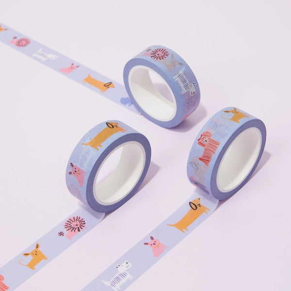 Rumble Cards Cute Dogs Washi Tape