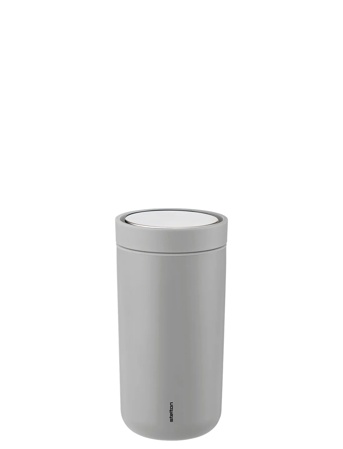 Stelton To Go Click Vacuum Insulated Cup 0.2 l  'Soft Light Grey'