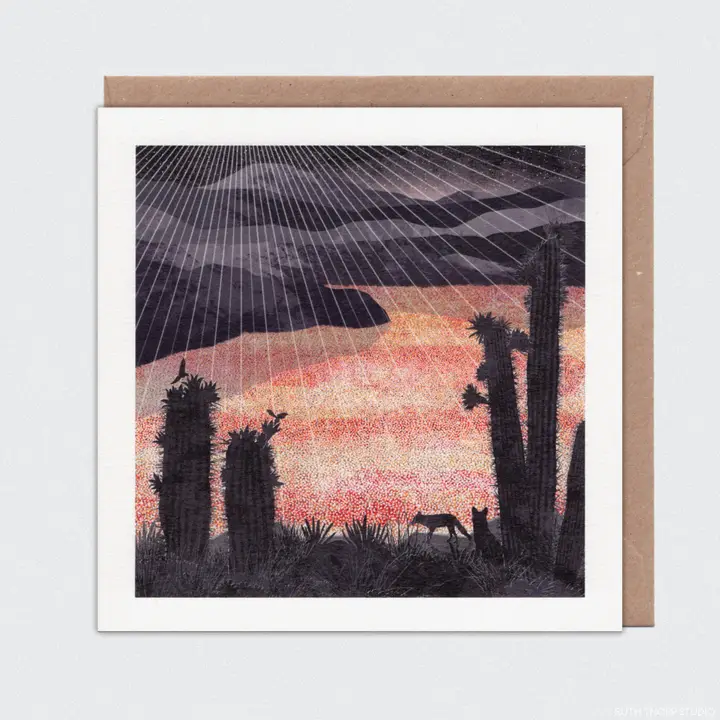 Ruth Thorp Studio Desert Dreaming Greeting Card
