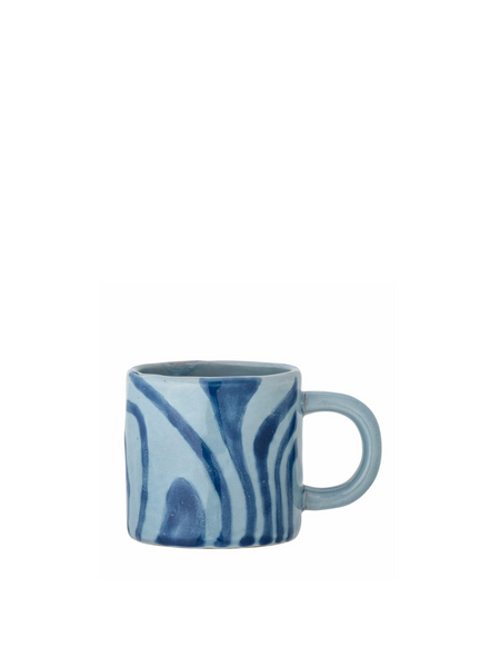 Bloomingville Ninka Blue Stoneware Mug