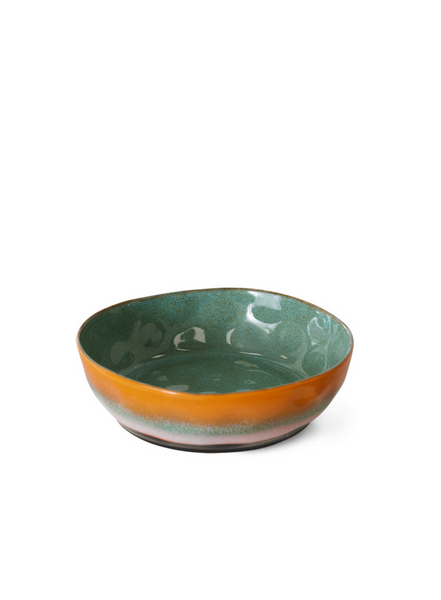 HK Living 70's Ceramics Pasta Bowl In Golden Hour From
