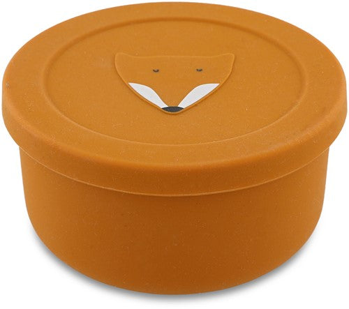 Trixie Silicone Snack Pot with Lid - Mr. Fox