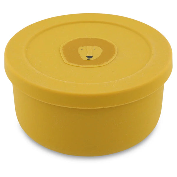 Trixie Silicone Snack Pot with Lid - Mr. Lion
