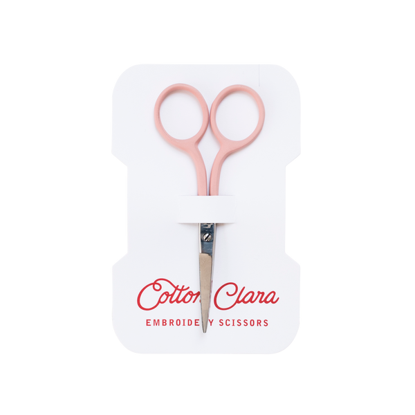 Cotton Clara Embroidery Scissors Dusty Pink