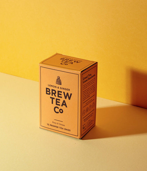 Brew Tea Co Proper Teabags - Lemon & Ginger