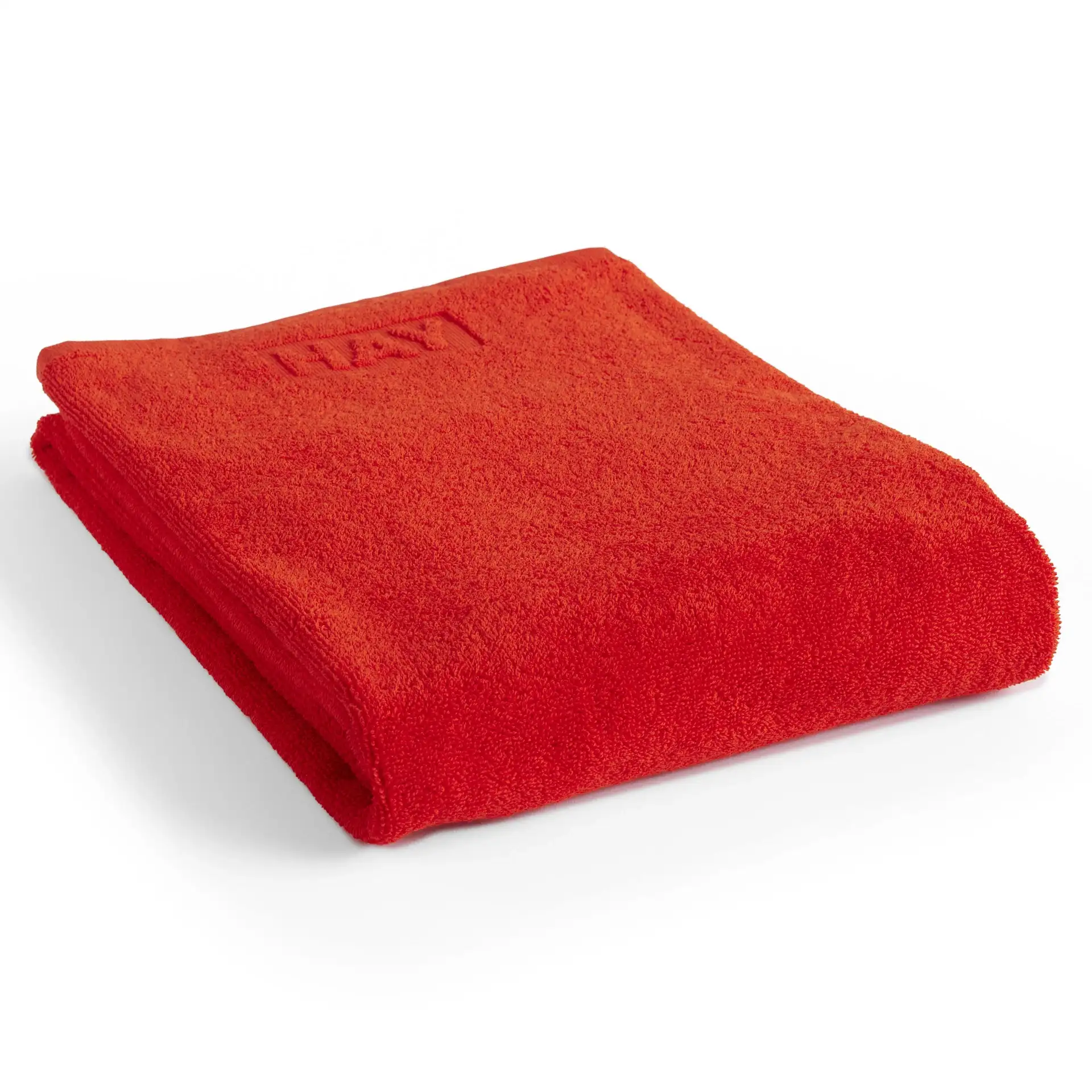 HAY 70 x 140cm Poppy Red Mono Bath Towel