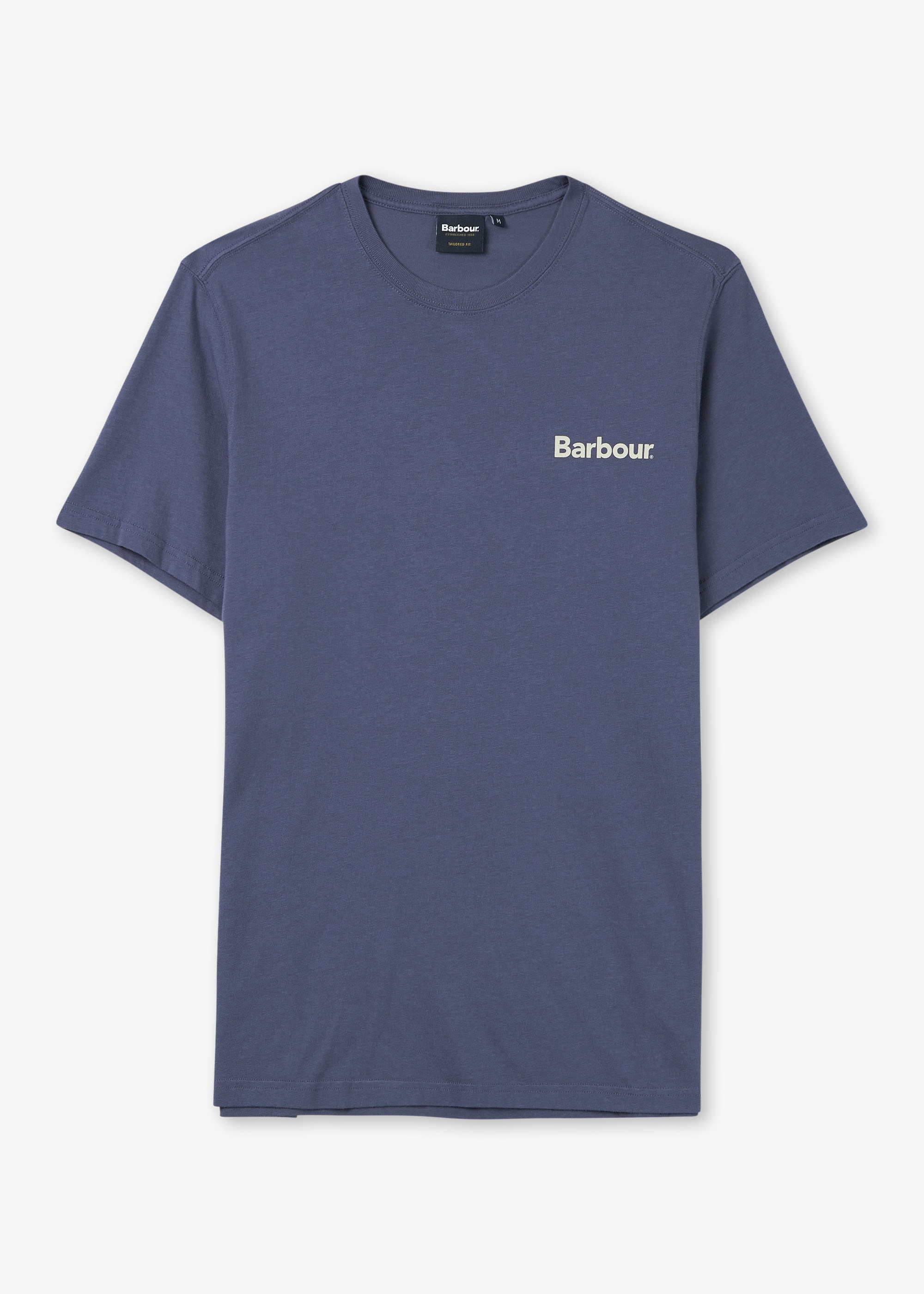 Barbour Mens Hindle Graphic T-Shirt In Oceana
