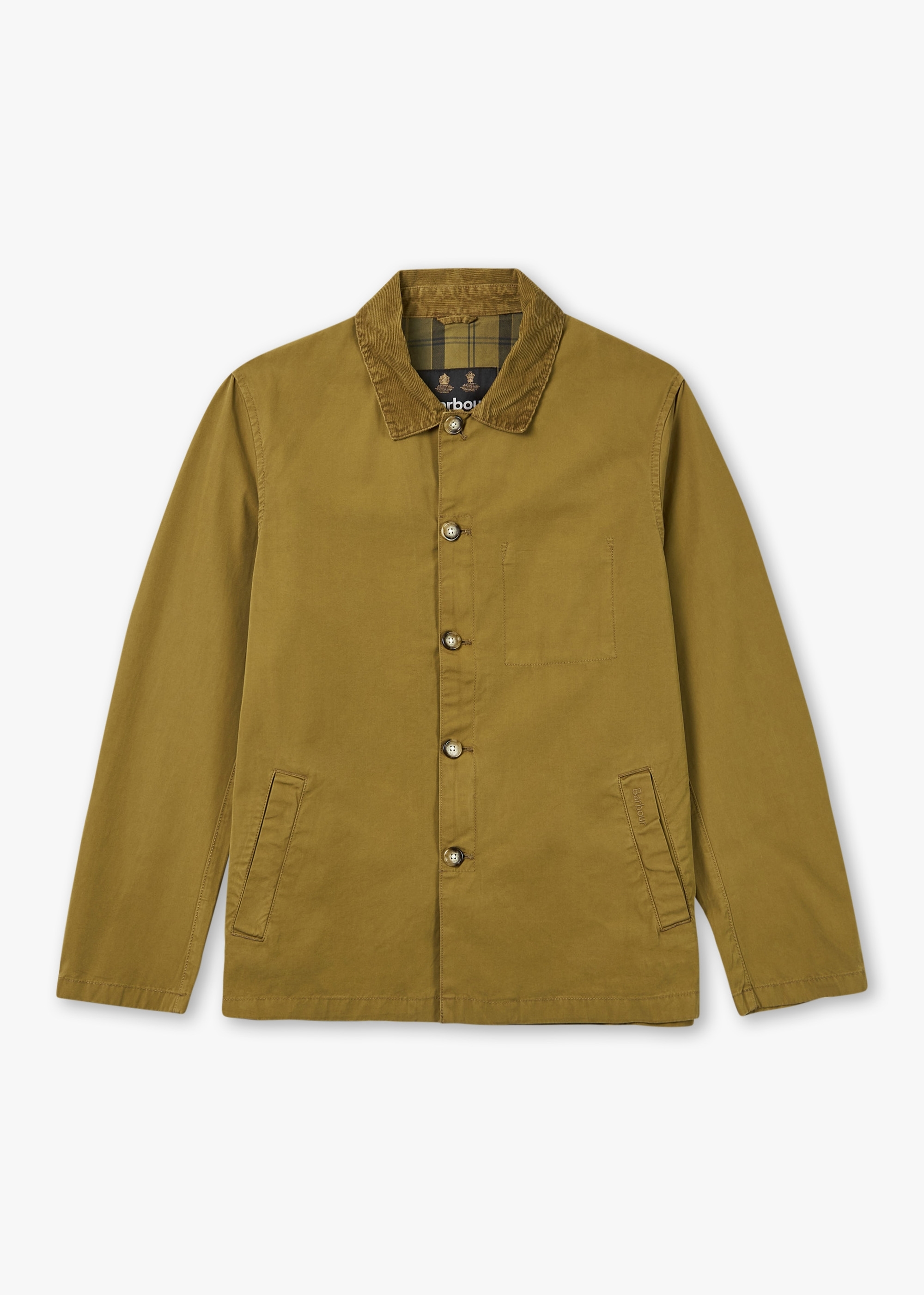 Barbour Mens Stoneford Casual Jacket In Stone