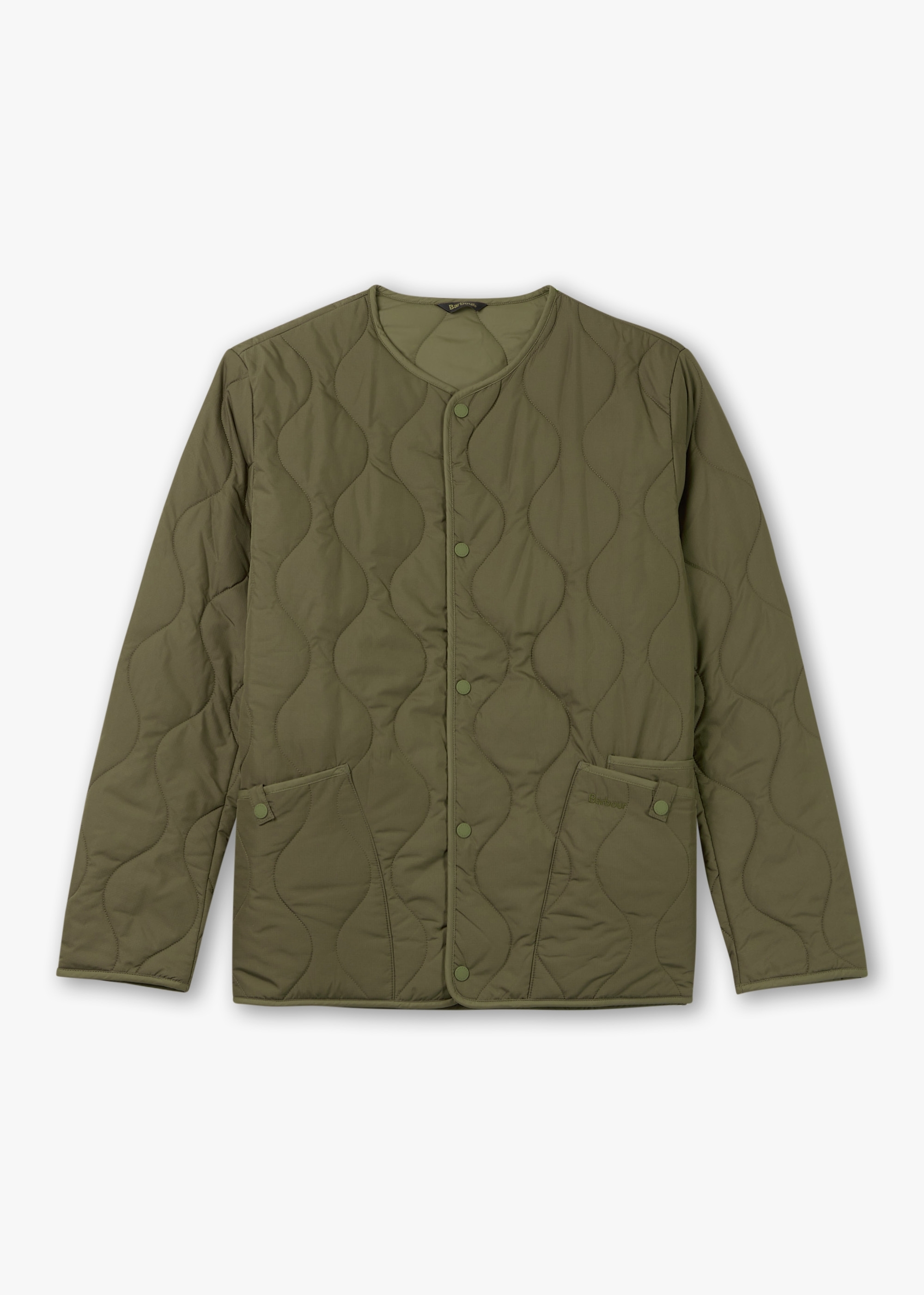 Barbour Mens Utility Liddesdale Quilted Jacket In Tarmac