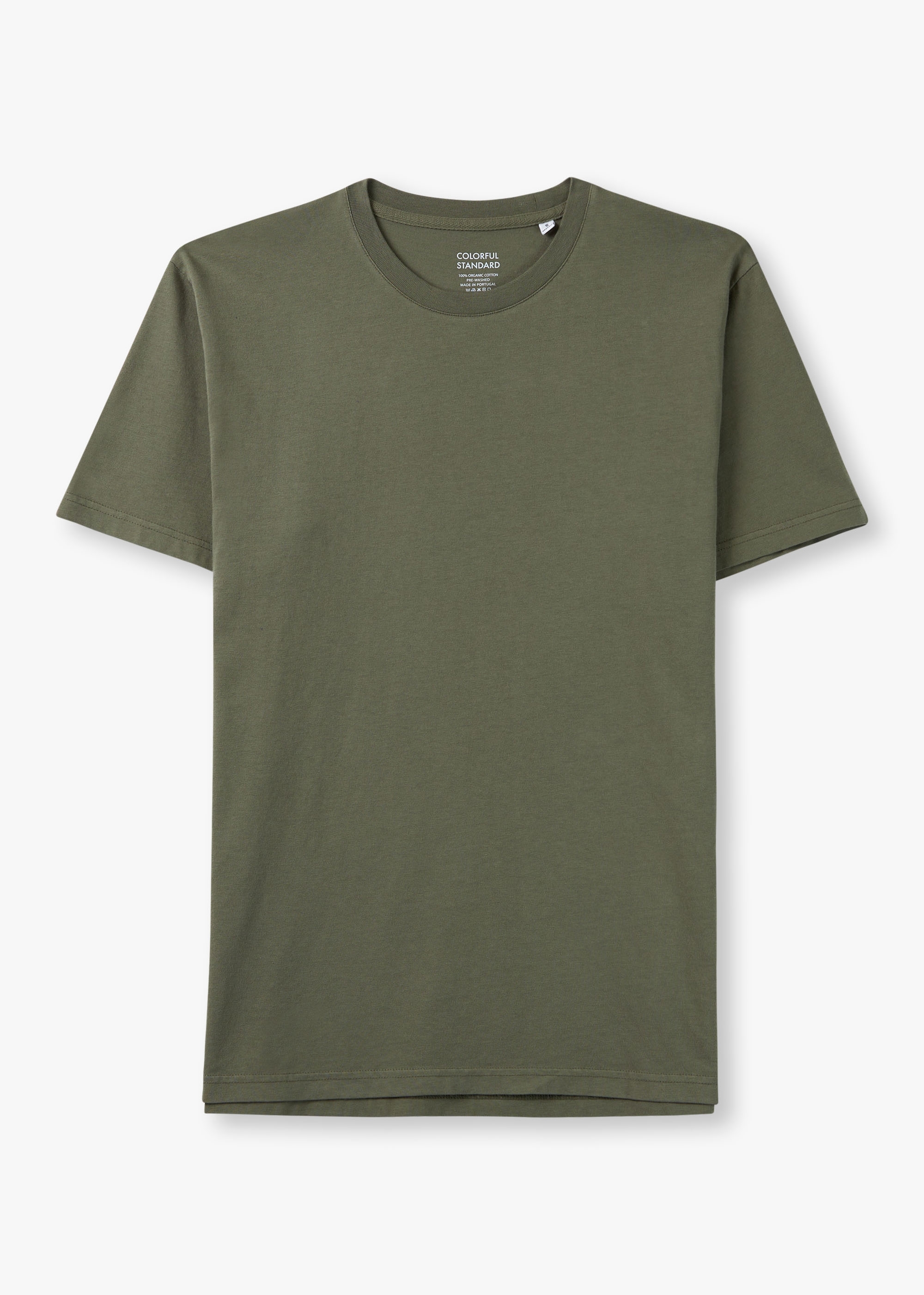 Colorful Standard Mens Classic Organic T-Shirt Dusty Olive