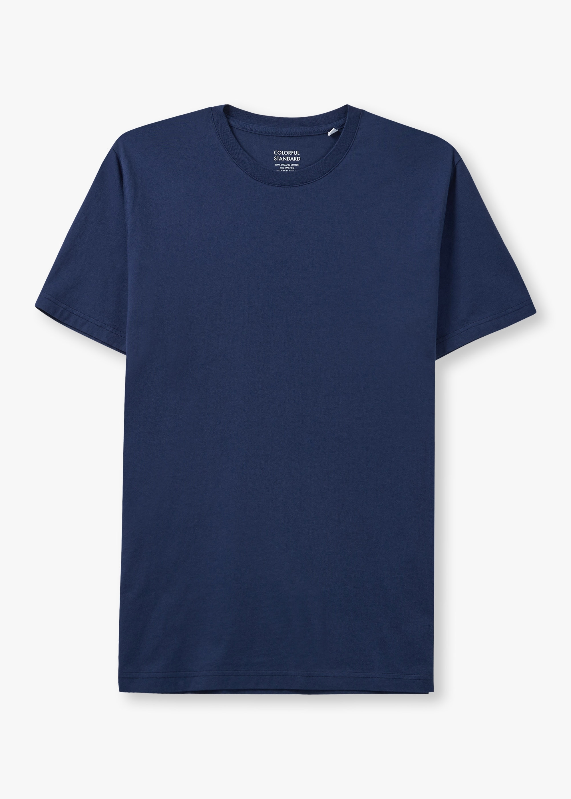 Colorful Standard Mens Classic Organic T-Shirt In Marine Blue