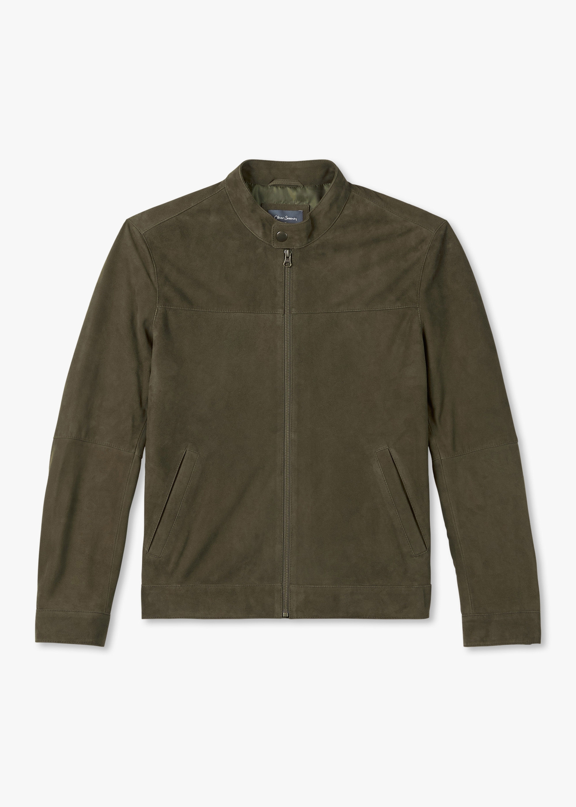 Oliver Sweeney Mens Dimson Casual Jacket In Olive