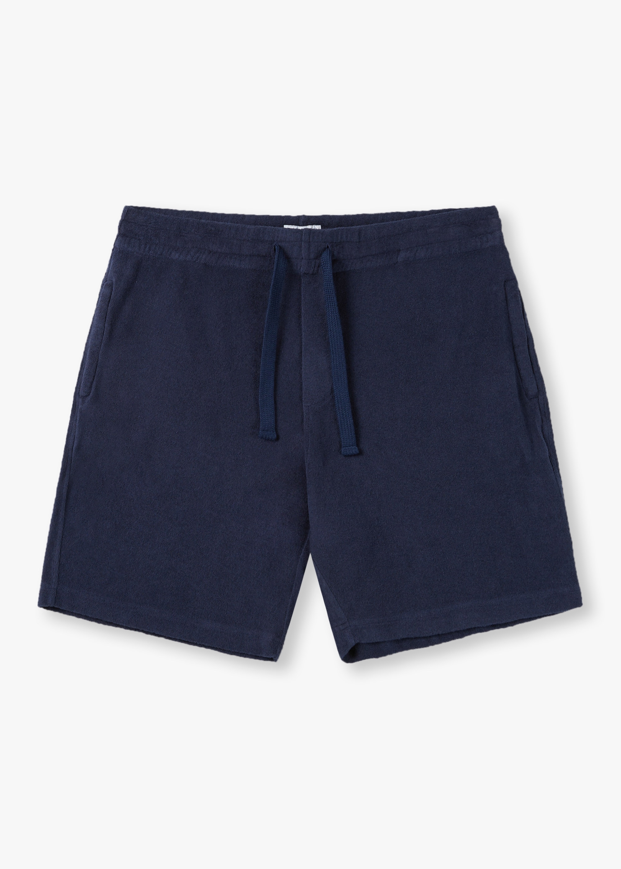 LOVE BRAND Mens Holmes Terry Short In Navy Blue