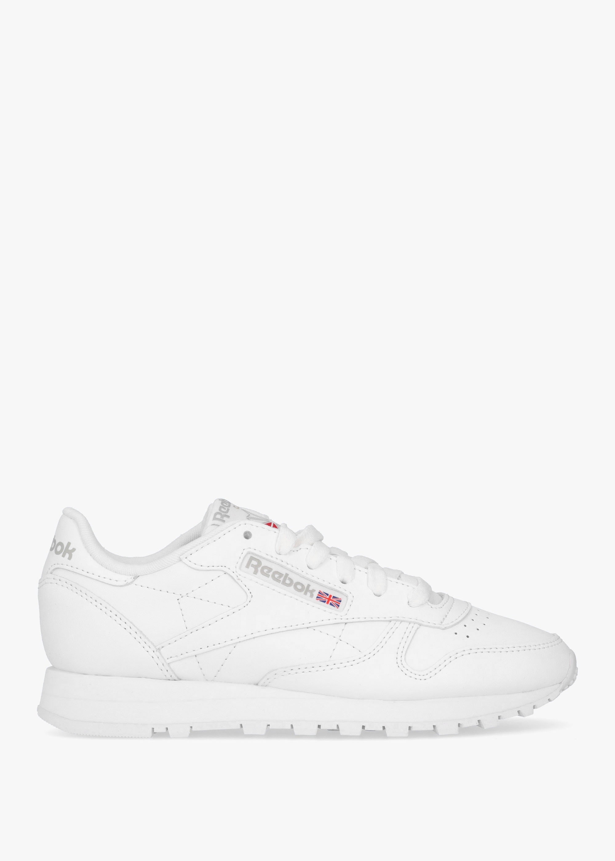 Reebok  Womens Classic Leather Trainers In White