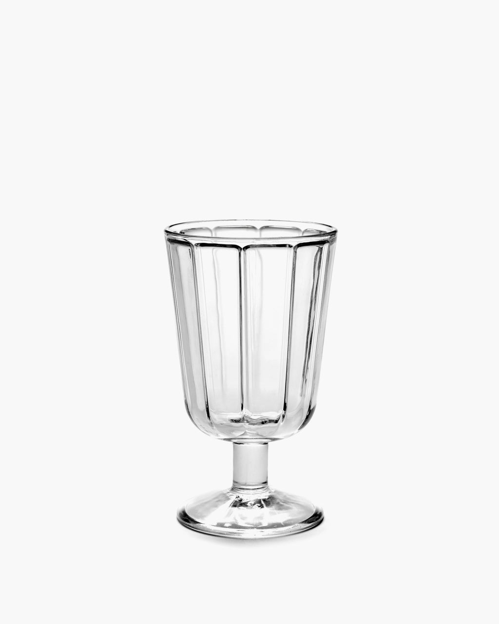 Serax Red Wine Glass Transparent Surface by Sergio Herman 