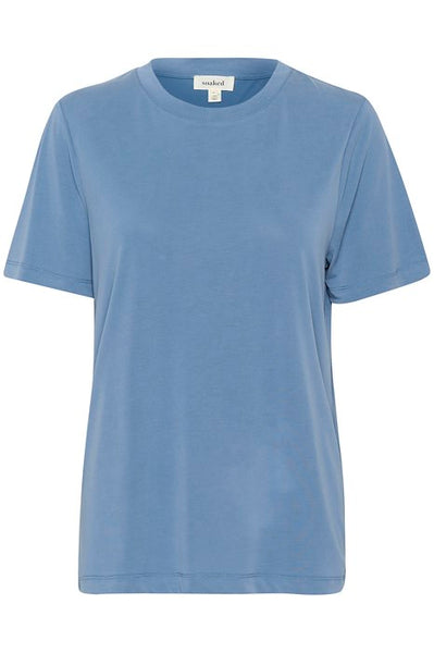 Soaked in Luxury  Slcolumbine Coronet Blue Loose Fit T-shirt