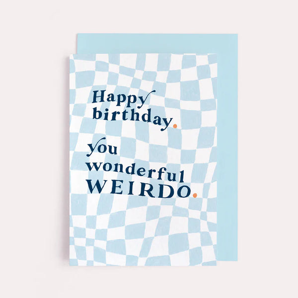 Sister Paper Co Birthday Weirdo Card