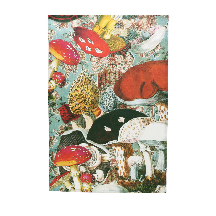 diana-wilson-arcana-fungi-linen-tea-towel