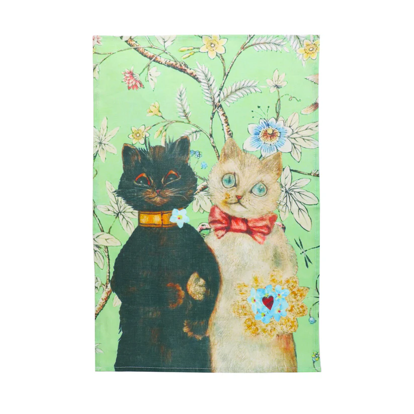 diana-wilson-arcana-love-cats-linen-tea-towel