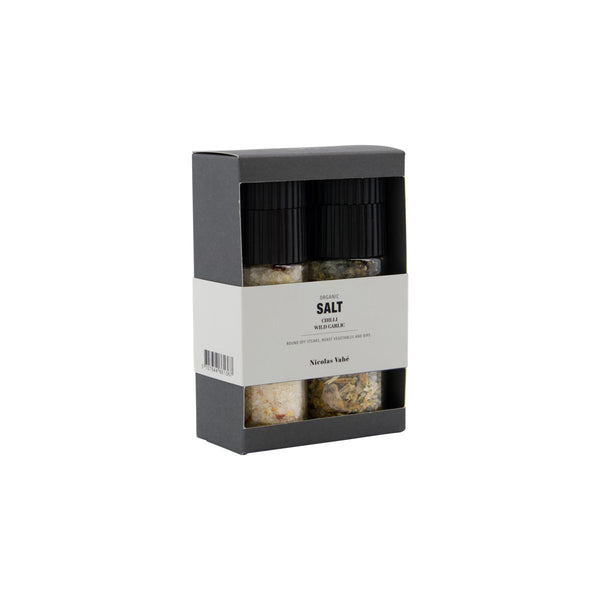 Nicolas Vahé  Gift Box, Organic Chilli Salt & Wild Garlic