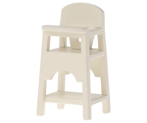 Maileg High Chair, Mouse- Off White 2024