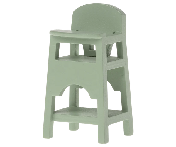 Maileg High Chair Mouse- Mint 2024