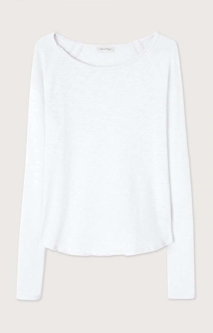 American Vintage White Sonoma Long Sleeved Womens T Shirt