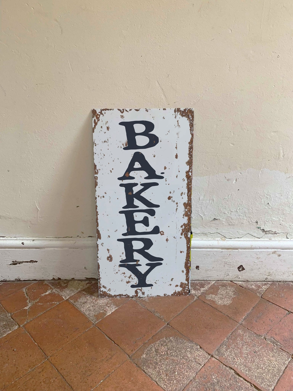 Bakery - Metal Advertising Wall Sign