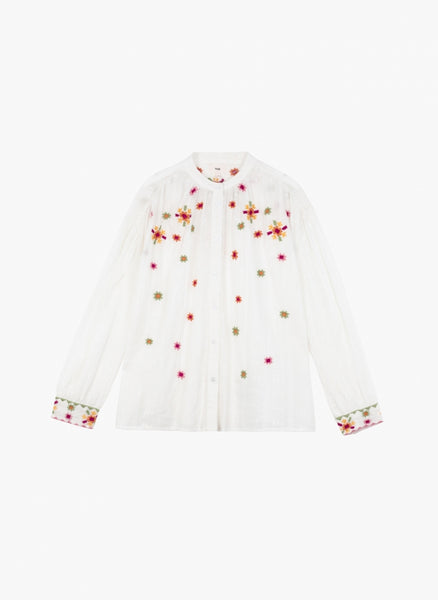 ange  Solinari Embroidered Blouse